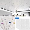 1-10Pcs 70cmx1m 3D Ceiling High Quality Wall Sticker Self-adhesive Foam Panel Wallpaper Bed Room Home Decoration Waterproof