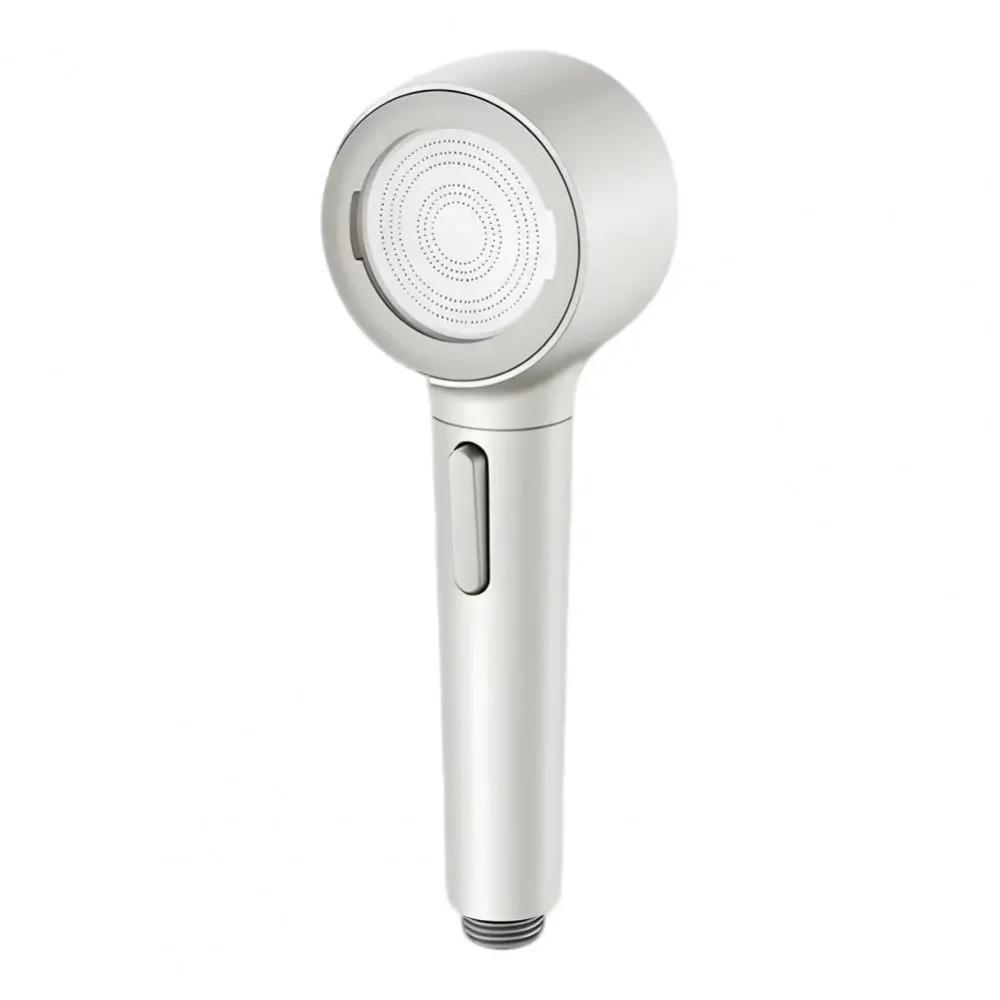Detachable Handheld Shower Head 3-Speed Adjustable Anti Blocking High Pressure Shower Large Flow Rainfall