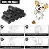 15 Rolls (225pcs) Dog Poop Bag Disposable Pet Garbage Bag Dog Garbage Bag Design Pet Poop Cleaning Bone Bag Dispenser Tool
