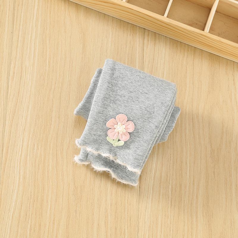 

2025 Toddler Girls Fleece-Lined Bodysuit: Solid Color, Thick, Autumn & Winter Wear 80cm