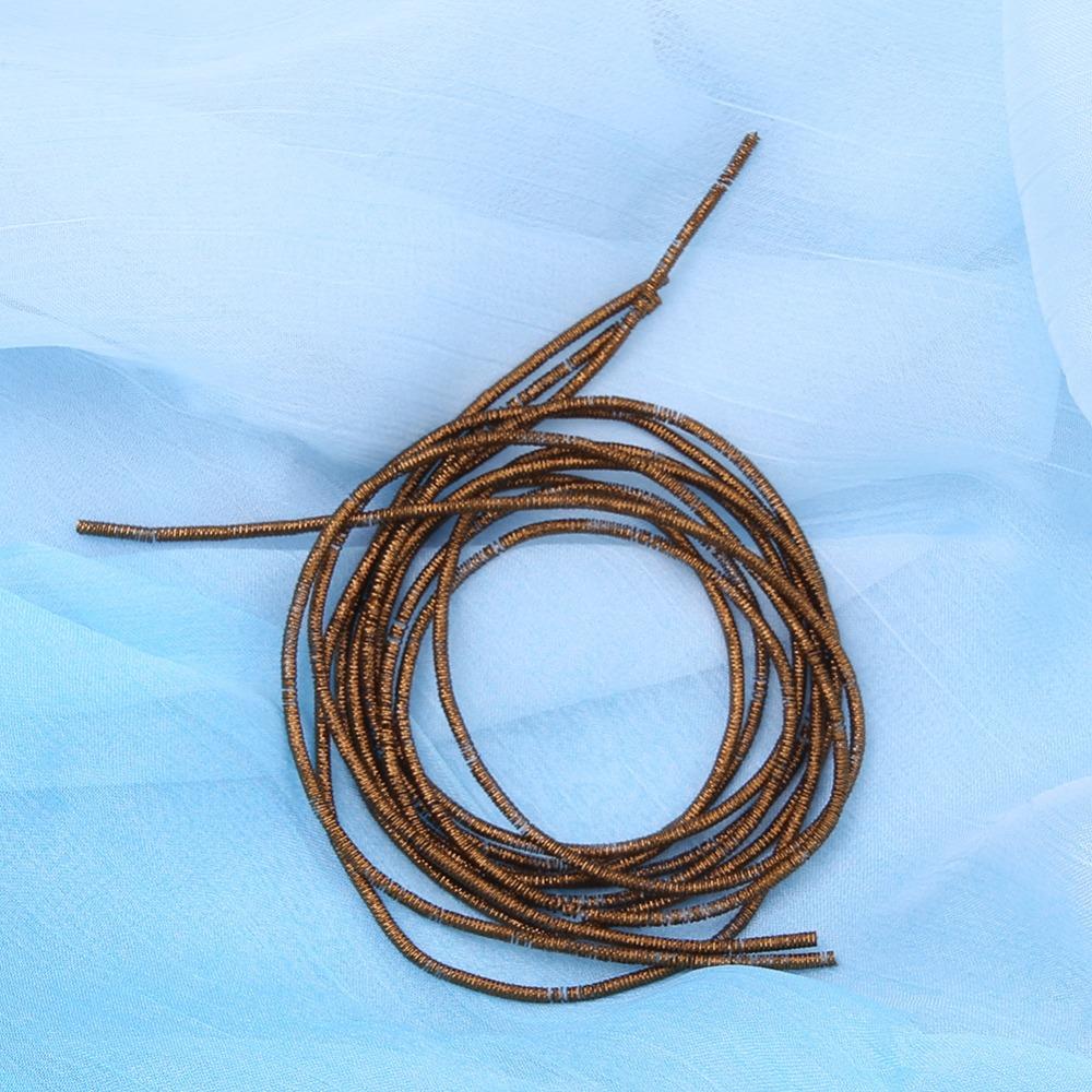 Fine Metallic Embroidery Wire Hand Sewing Metallic Embroidery Thread Beading Wire  For Embroidery