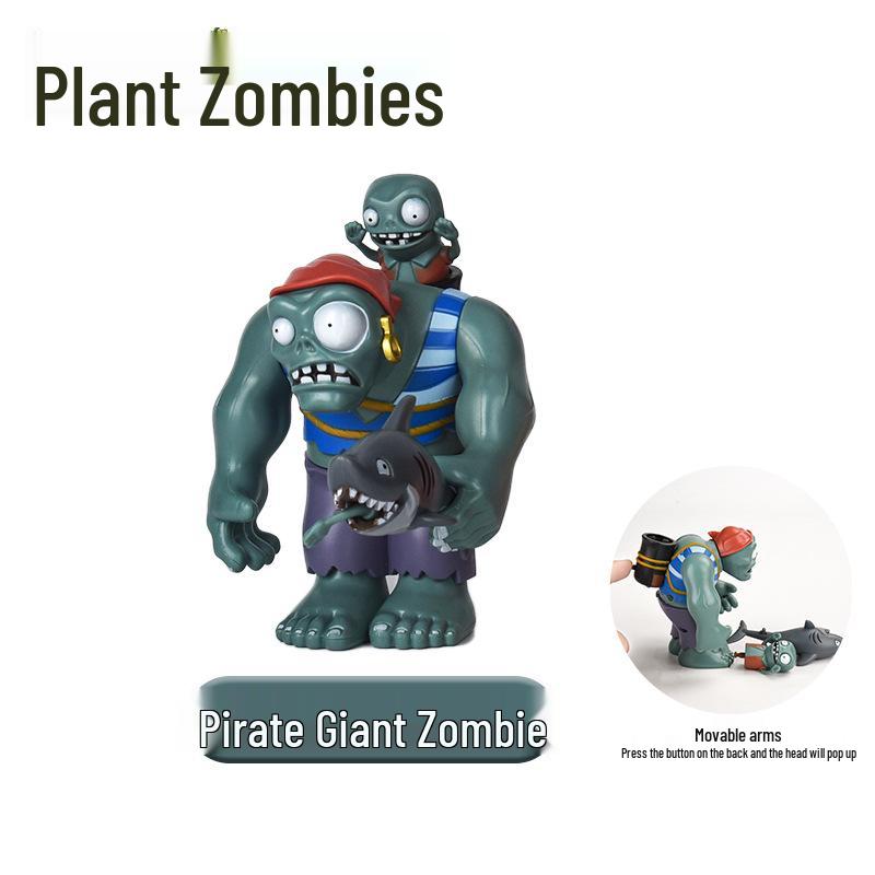 Plants vs. Zombies Toy Set: Machine Bug, Football Gun, Pea Pod, Carnivorous Plant Models