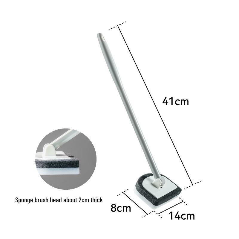 Nano Bathroom Cleaning Brush with Replacement Head for Tile, Bathtub, and Toilet