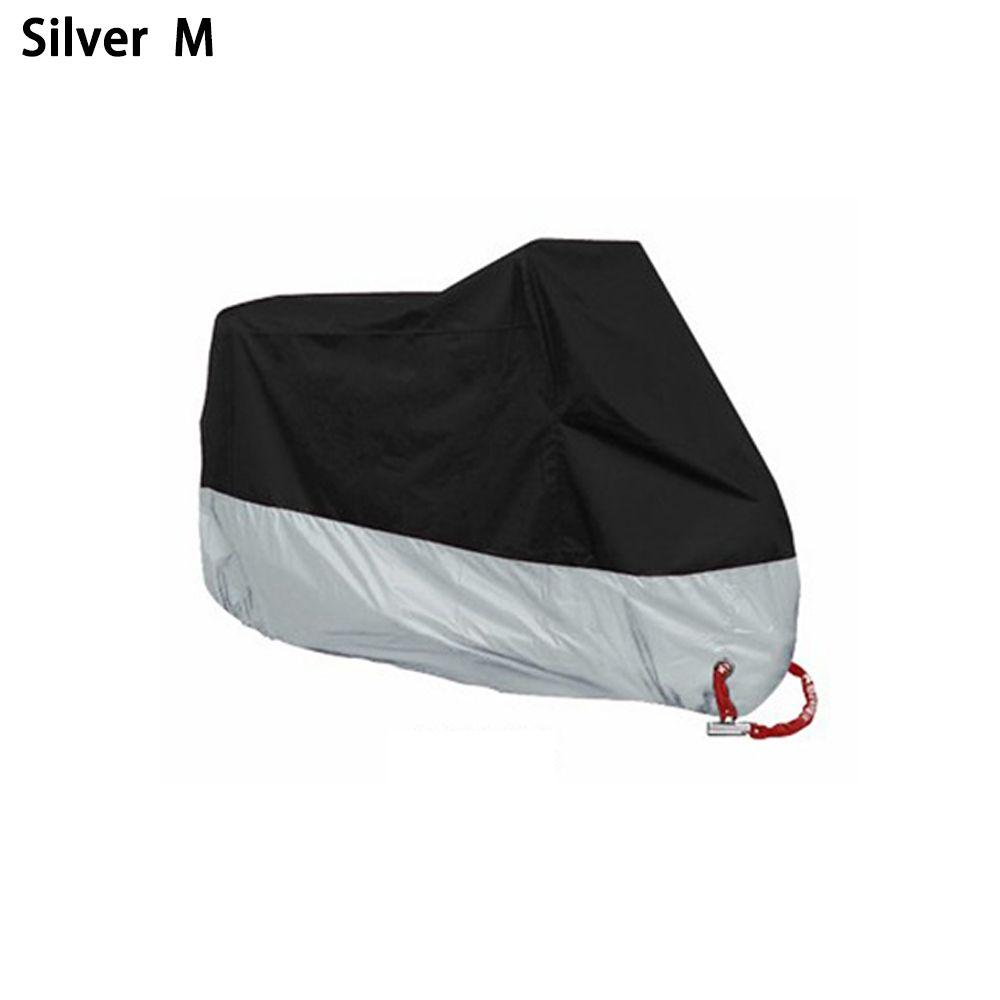Capa de Motocicleta Portátil de Nylon Dobrável Anti Chuva Poeira Escudo Previne Geada Sombra de Sol