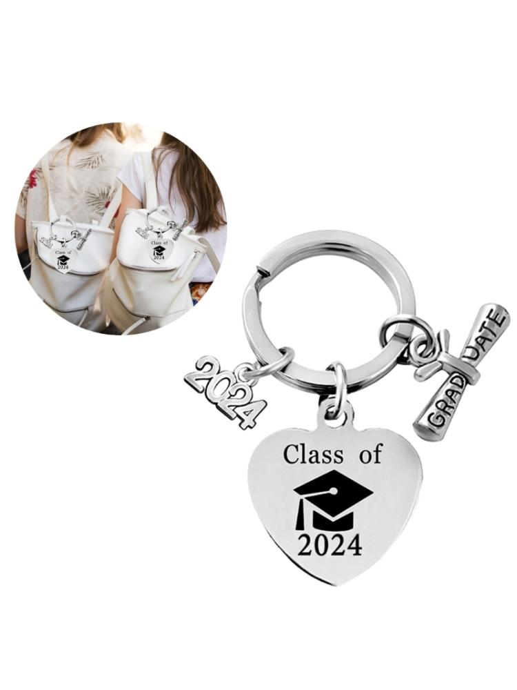 Брелок для ключей на выпускной из нержавеющей стали — фото 9