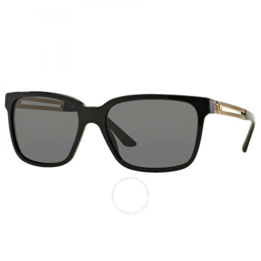 

Versace Grey Rectangular Men s Sunglasses VE4307 533287 58