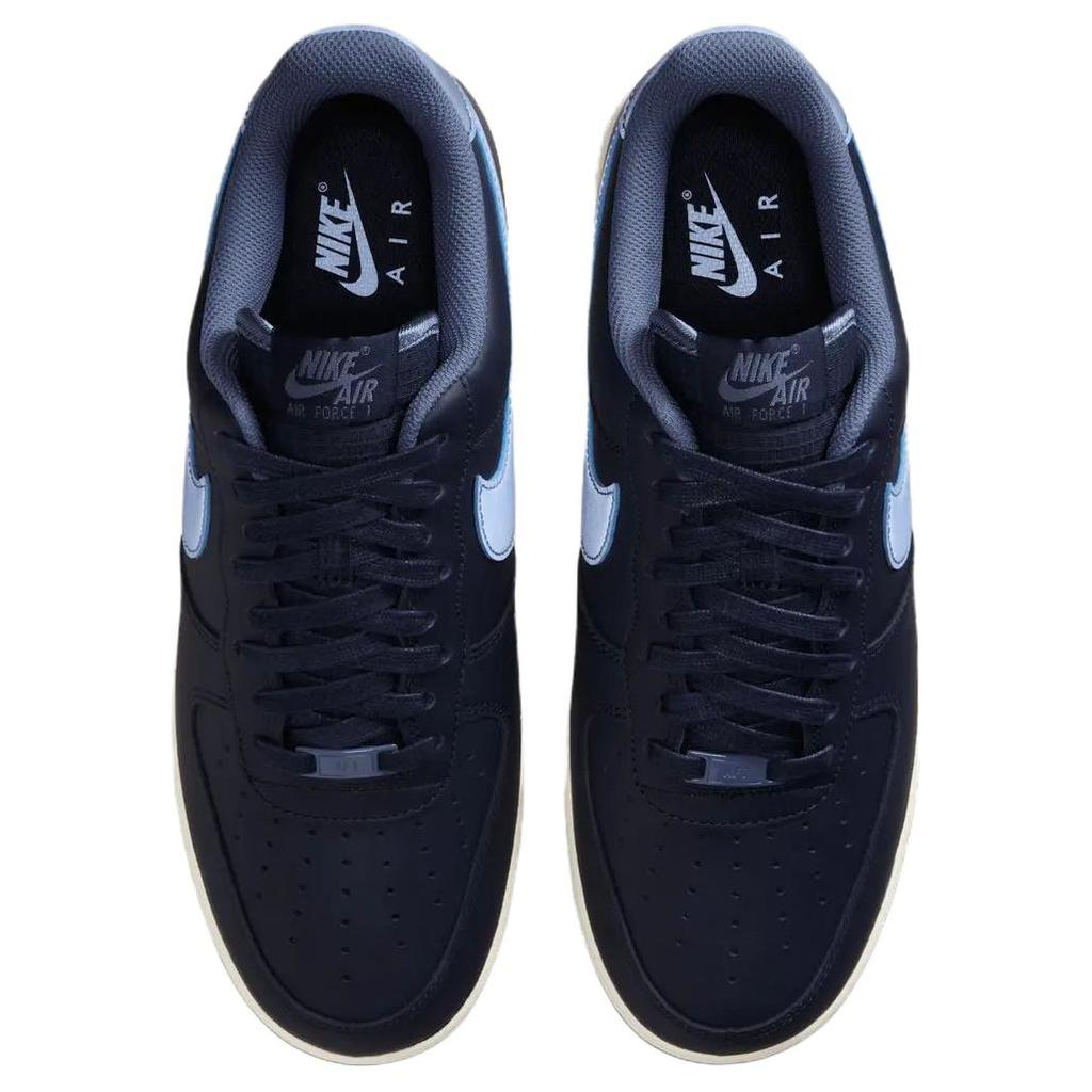 Nike Air Force 1 Low 07 Obsidian Diffused Blue Men Sneakers Soft-Pearl Aluminium IM6600-451