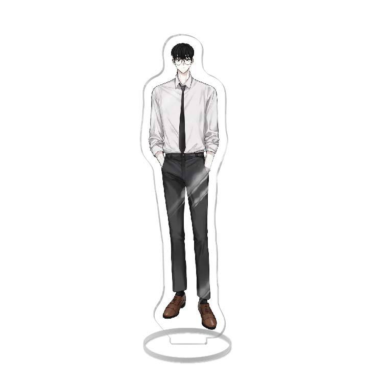 Checkmate Hot Korean Anime Acrylic Stand Model Plate Decoration Originality Desk Figure Display Cartoon BL Boys Gifts Products