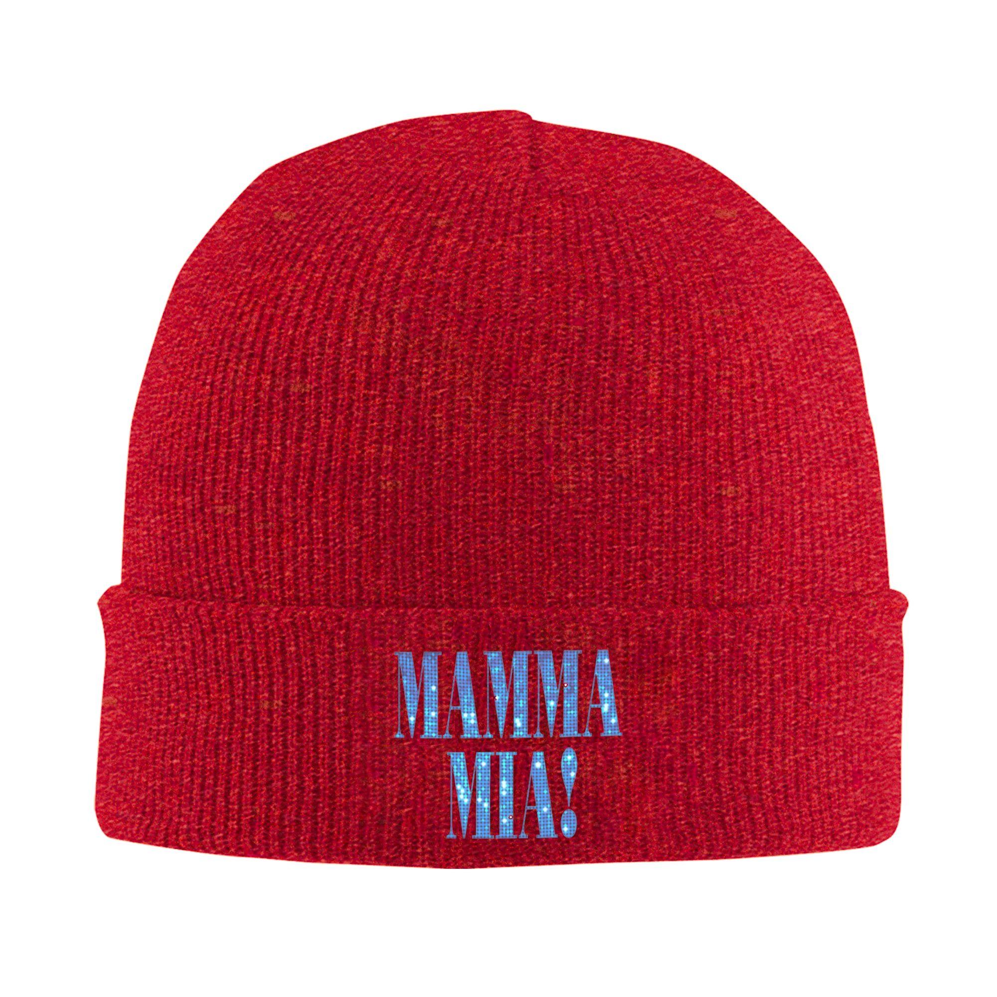 

Mamma Mia disco Winter Skullies Beanies Hat Warm Autumn Knitted Hats Bonnet Caps for Women Men One Size