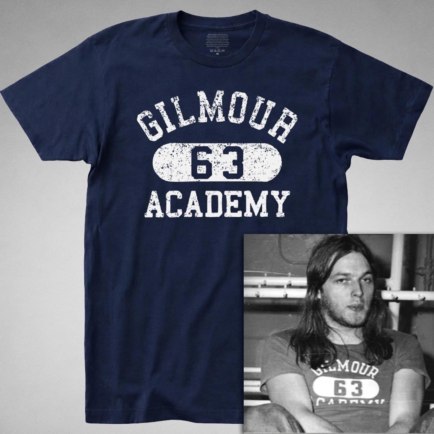 Gilmour Academy 63 T SHIRT Pink Floyd David Gilmour the wall dark side moon tee L