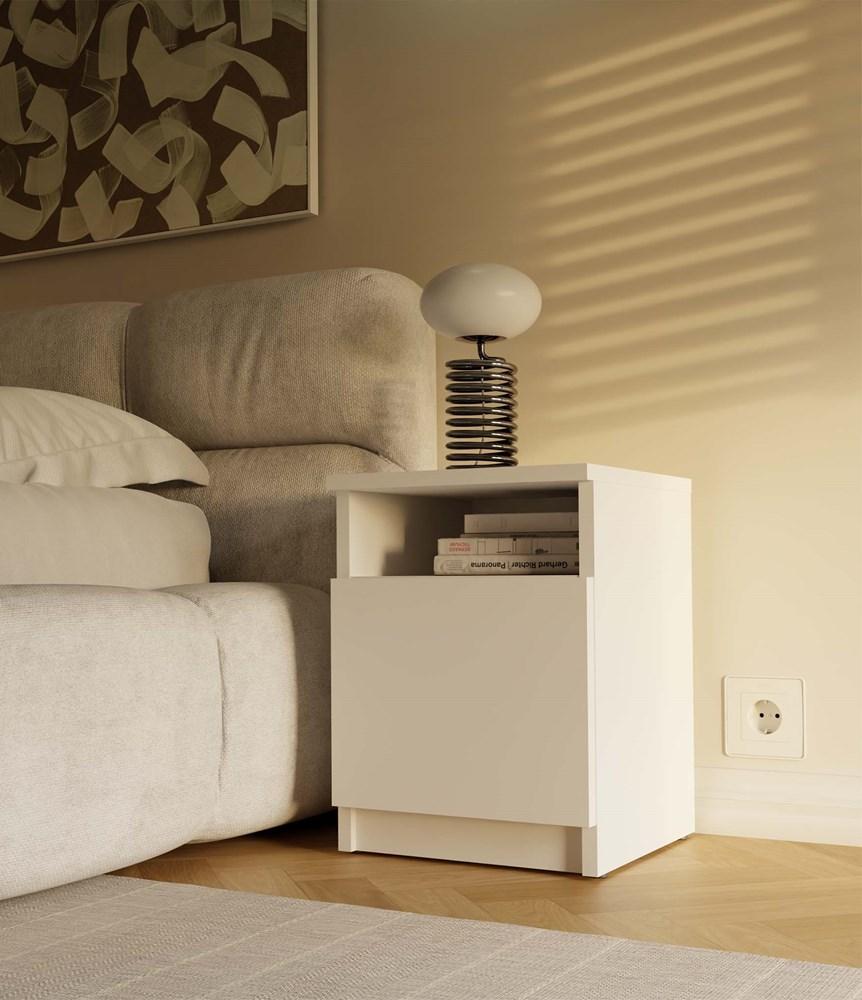 Nightstand Galax 30 1D White