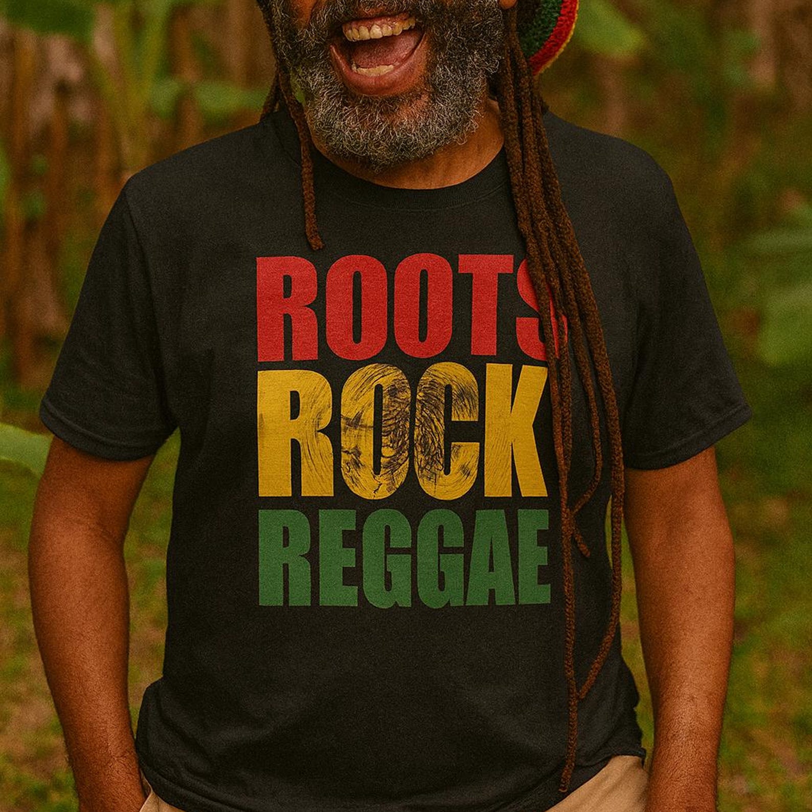 Reggae Vibes Unisex Tee: Roots Rock Music Festival Shirt M