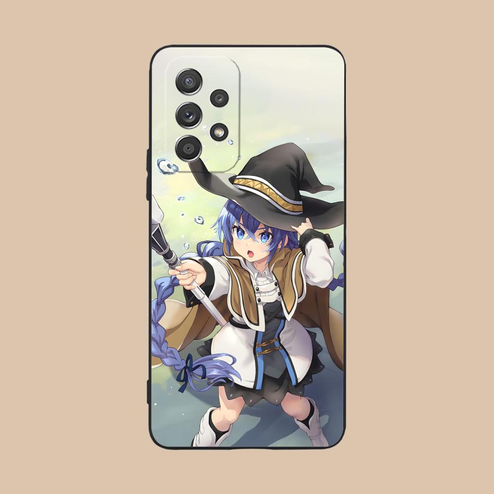 Mushoku Tensei Roxy Mobile Phone Case for Samsung Galaxy M55 54 42 35 34 33 32 23 22 15 14 13 12 F55 5G Colorful Cover Luxury