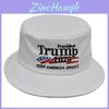 Donald President Trump 2020 Keep America Great Cap Embroidered Bucket Hat Unisex