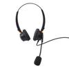 Telefonheadset USB-kontakt Justerbar högtalarvolym Kundtjänsthörlurar med mikrofon för VOIP-telefon