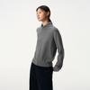 Broadcast Women's Loose-Fit Semi-High Neck Knitted Sweater