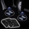 Car Stickers Wireless Led Emblem Car Door Welcome Laser Projector Lights Car Decor For Volkswagen VW Scirocco Polo Tiguan PASSAT
