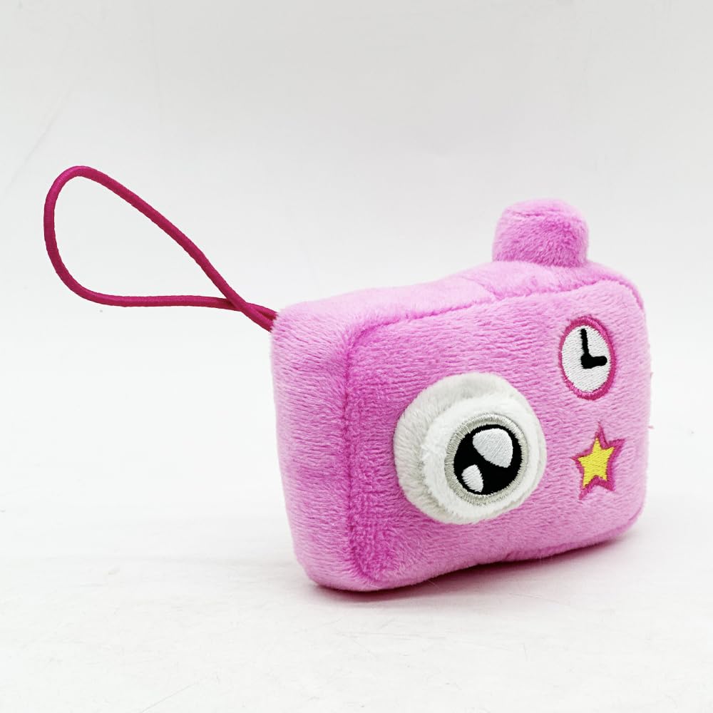[Ships in 4-5 business days] YuerFu 2025 Merchandise: Happy Camera Plush Toy with Strap, No Killing, Happy Tool, Tacopee, Cute [Anime Broadcast