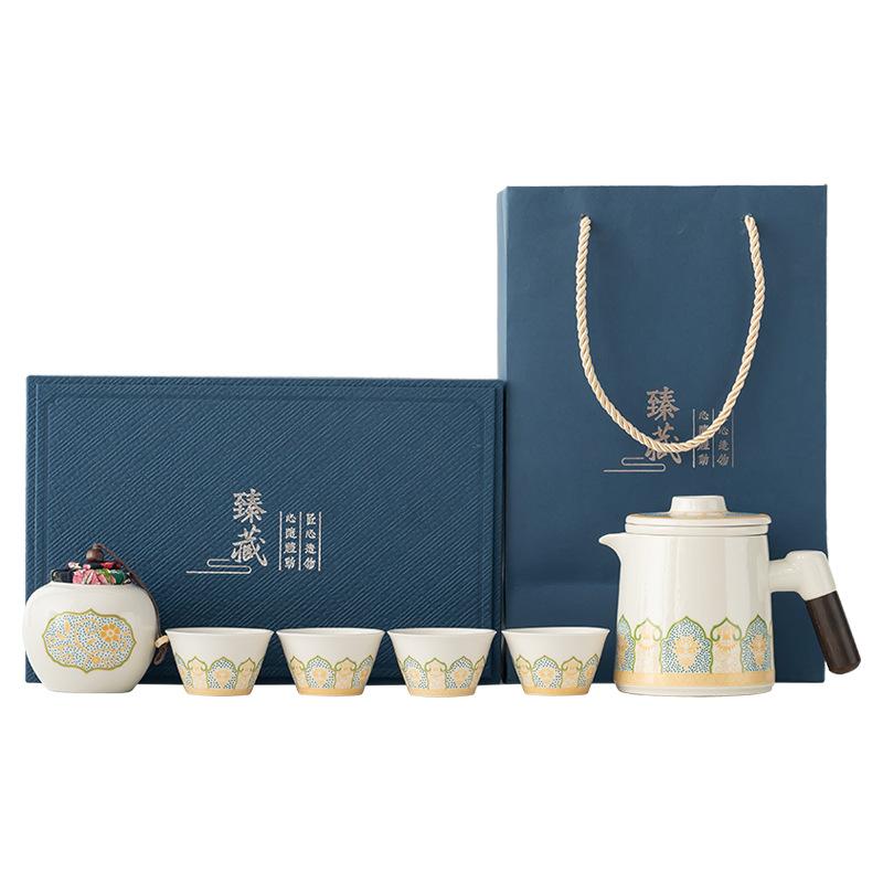 

Дорожный чайный набор Маленький набор Портативный чайный набор Кунг-фу Для улицы