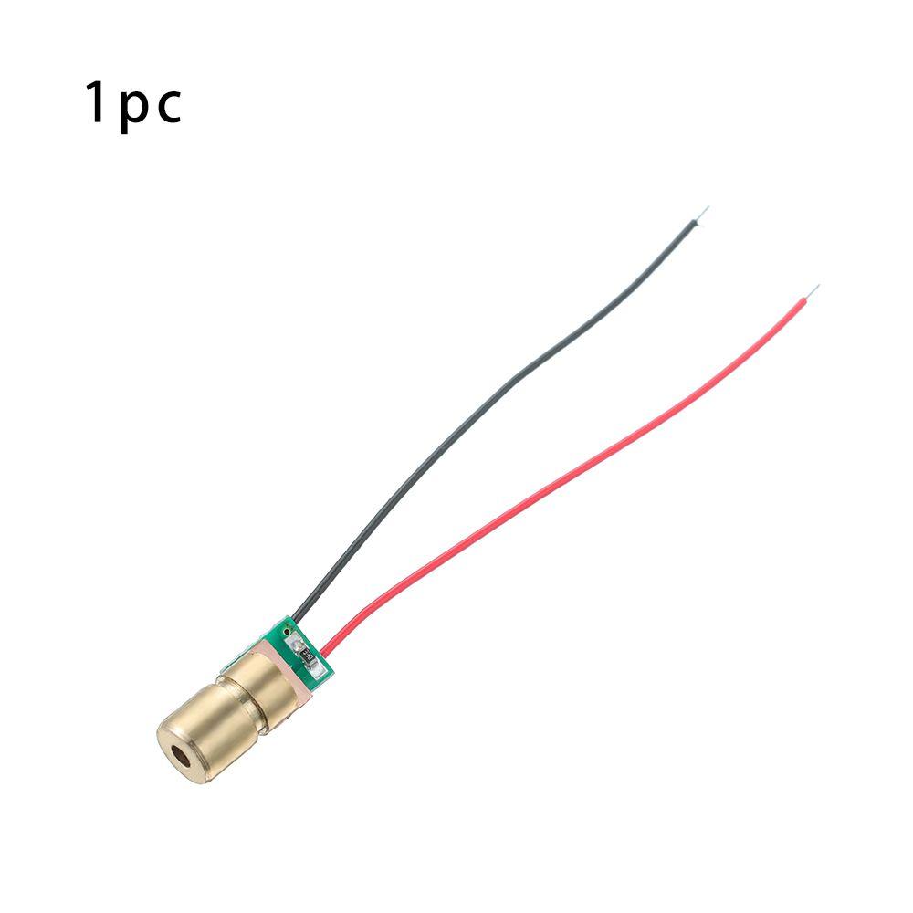 1/3/5/10Pcs Adjustable Lasers Dot Diode Module 650nm 6mm 3V Laser Diodes High Quality Line Laser Module Mini Copper Head
