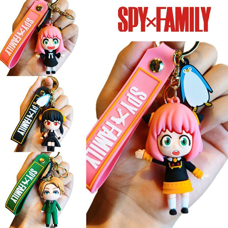 Cute Spy×family Keychain Toy Bag Pendant Perfect For Kids Gifts And Xmas Decorations!