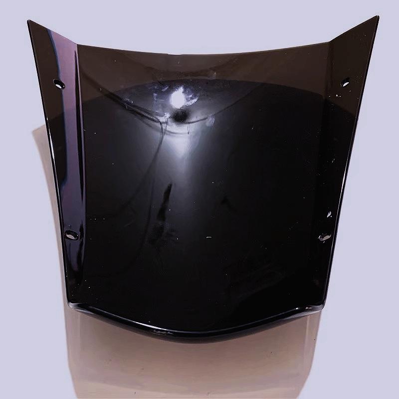 Compatible with Yuncai QS100T & Licai QS125T: 2-in-1 Windshield Sun Visor & Headlight Cover Deflector.