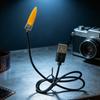 Flame Lamp Circuit Board with Usb Interface LED Flicker Effect LED Bead Usb Candle Light Creative for Parties Cafes Bars