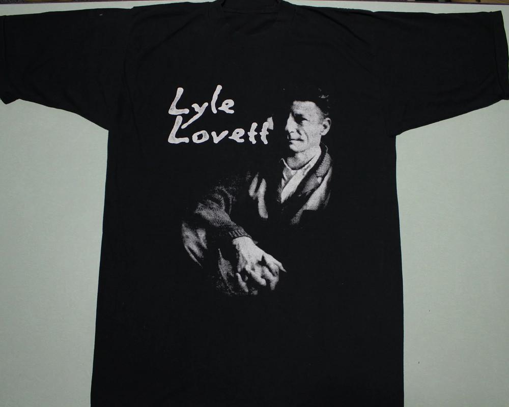 

1998 Lyle Lovett Step Inside This House Shirt Black Unisex S-5XL 1H0425 Unisex T-Shirt XL