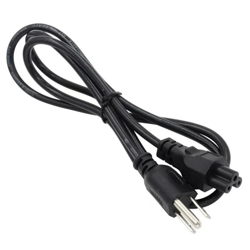 1.5M EU US Universal Laptop 3-pin Charger Plug Power Adapter Cord Cable For HP Dell Toshiba Sony ASUS Lenovo Samsung Notebook