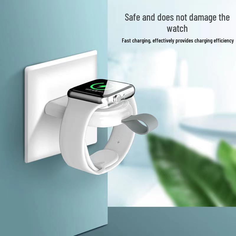 Portable USB Magnetic Metal Wireless Charger for Apple Watch & iWatch