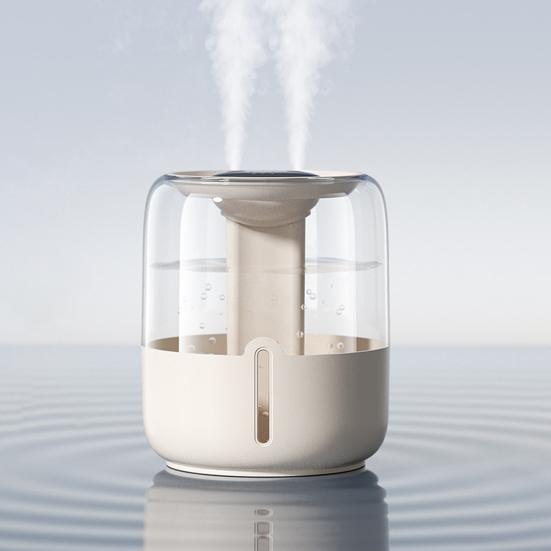 Umidificator USB cu Lumină de Noapte Afișaj Digital Mod Dublu de Pulverizare Zgomot Redus Capacitate Mare Umidificator de Aer Difuzor Uleiuri Esențiale