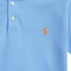 Polo Ralph Lauren Solid Color Small Pony Embroidered Slim Fit Short Sleeve Polo Shirt Men Tops Blue 710541705-201