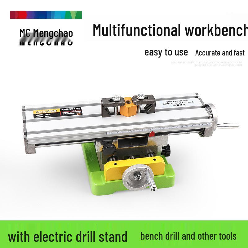 High-Precision Multifunctional Mini Drill & Milling Machine with Electric Stand