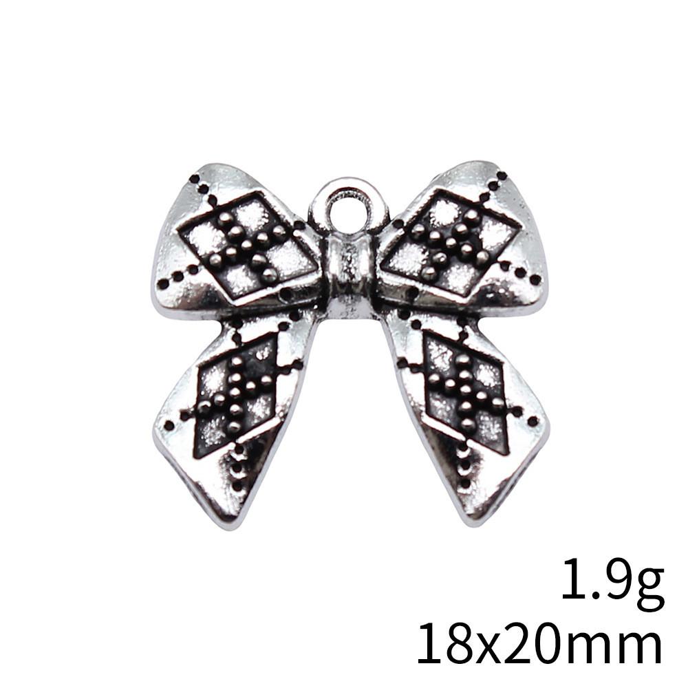Father's Day Charms For Jewelry Making Bow Scarf Charms Pendant Cheap Cute Stuff Pendant For Mobile
