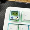 Original Retro Game Console Translucent Keycaps Arcade Mechanical Keyboard Accessory Kawaii ESC Replacement Keycap Single Resin