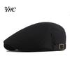 Polyester Convenient Men Hat Perfect Gifts Hollow Cap Washable Beret for Daily