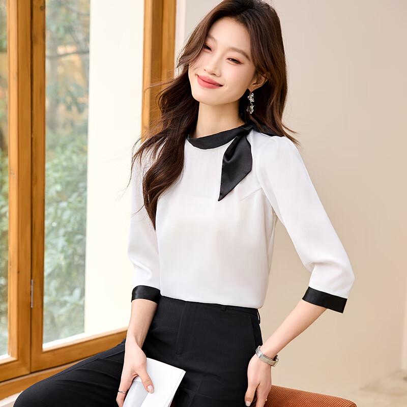 Women s Mid-Sleeve Work Shirt 4XL