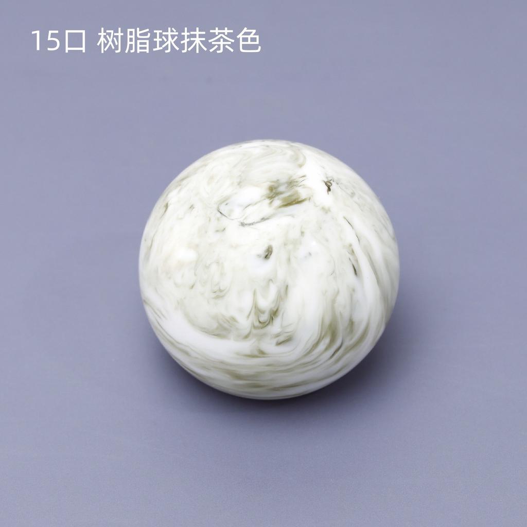 15mm Resin Perfume Bottle Cap, Hand-Polished Sphere & Cylinder Shape, Crimp Neck Spray Lid for Refillable Atomizer