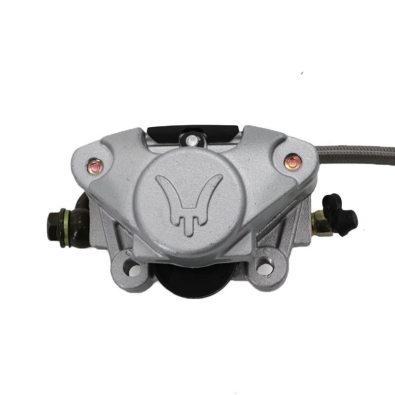 Rear Disc Brake Caliper System Pad Rear Hydraulic Brake Caliper Pump for 150cc 200cc 250cc ATV Quad