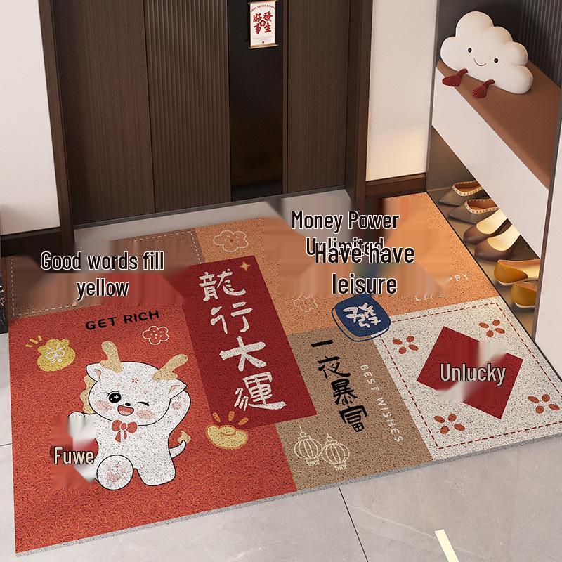 Silk Loop Indoor/Outdoor Doormat: Dirt-Resistant Entrance Carpet