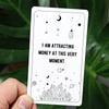 Financial Abundance Affirmation Cards Affirmation Deck To Manifest Financial Freedom & Attract Money 54 Pcs Cards 10.3*6cm