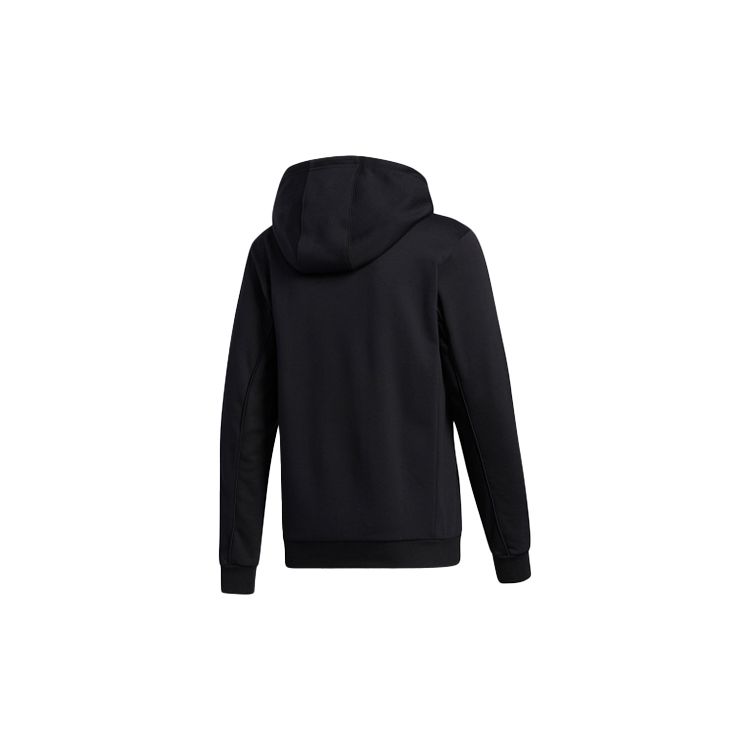 adidas Men's Black Cartoon Panda Printed Hooded Sweatshirt GN8020