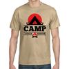 Herren- und Damen-T-Shirts Camp Outdoor-Abenteuer Campingausflug Camper Zelt Lagerfeuer Sommerurlaub