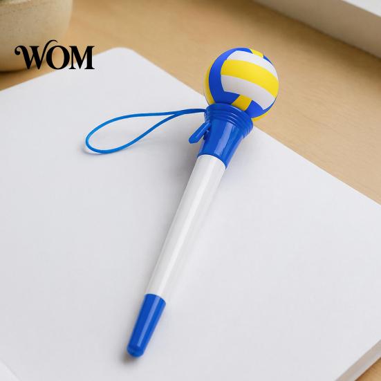 Colorful Stationery for Teens Sport Funny Writing Pen, Volleyball/Tennis/Rugby/Basketball/Football/Baseball Design, Creative Decompression Unique