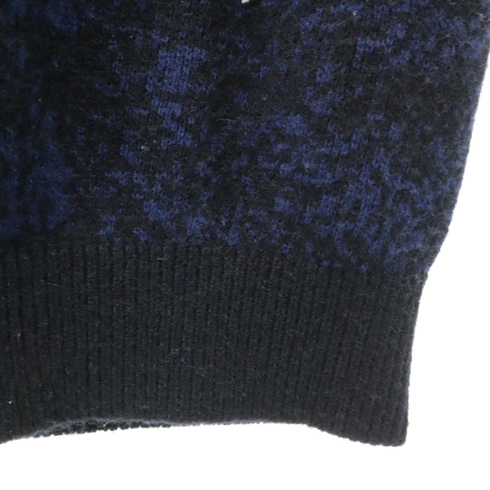 Costume National Made In Japan Wool Blend Long Sleeve V Neck Sweater Knit Women Used