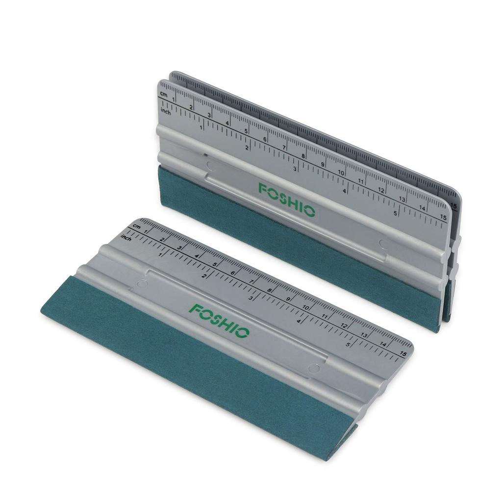 FOSHIO 3 Stück Auto Vinyl Wrapping Filz Rakel 2 Maßeinheiten Folienrakel