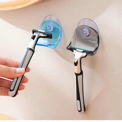 Tıraş Makinesi Diş Fırçası Tutucu Tuvalet Duvar Vantuzu Vantuz Kancası Banyo