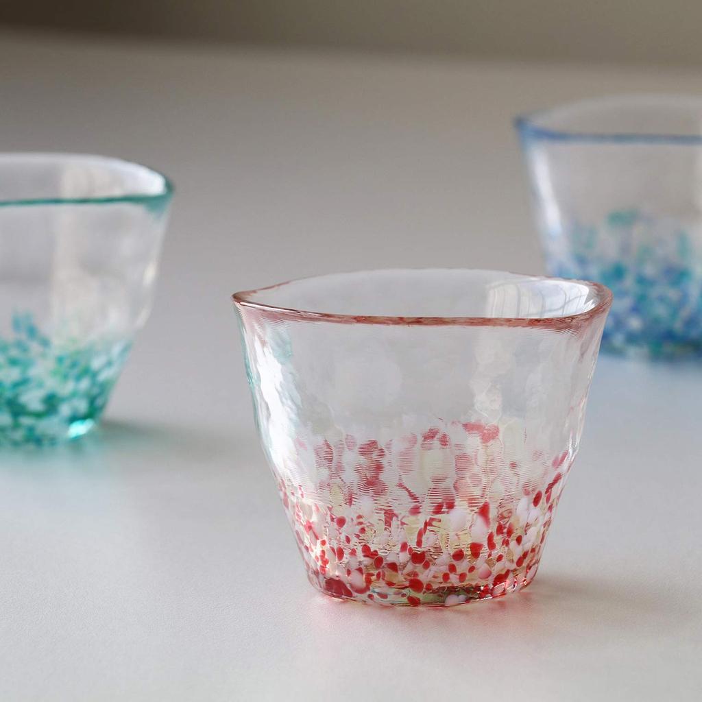 ADERIA Tsugaru Vidro Tsugaru Flower Free Glass Apple 175ml Made in Japan Presentation Box Highball Cup Beer Stylish Glass Sake Tumbler Gift Women Day