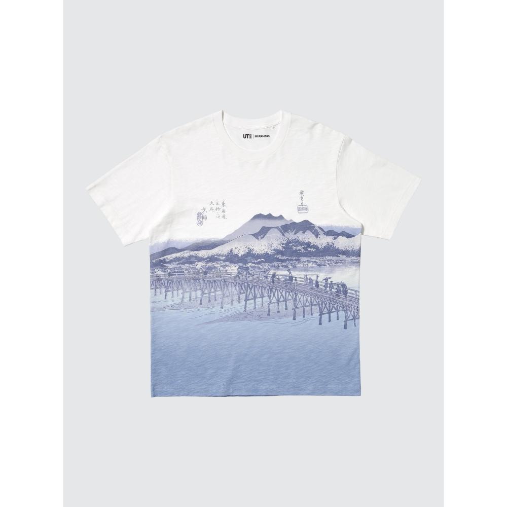 Uniqlo Japan Ukiyo E bluE Ut