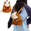 Cute Cartoon Guinea Pig Plush Backpack Soft Stufted Animal Dolls Kawaii Piggy Plushies Bag Children's Backpack Women's Handbag